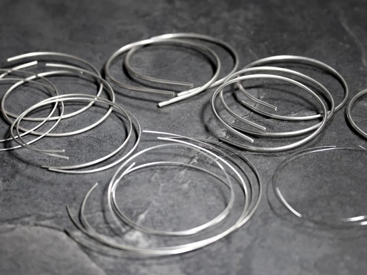 Sterling Silver Round Wire 1.00mm X 1000mm, Fully Annealed, Pre-cut, 100% Recycled Silver