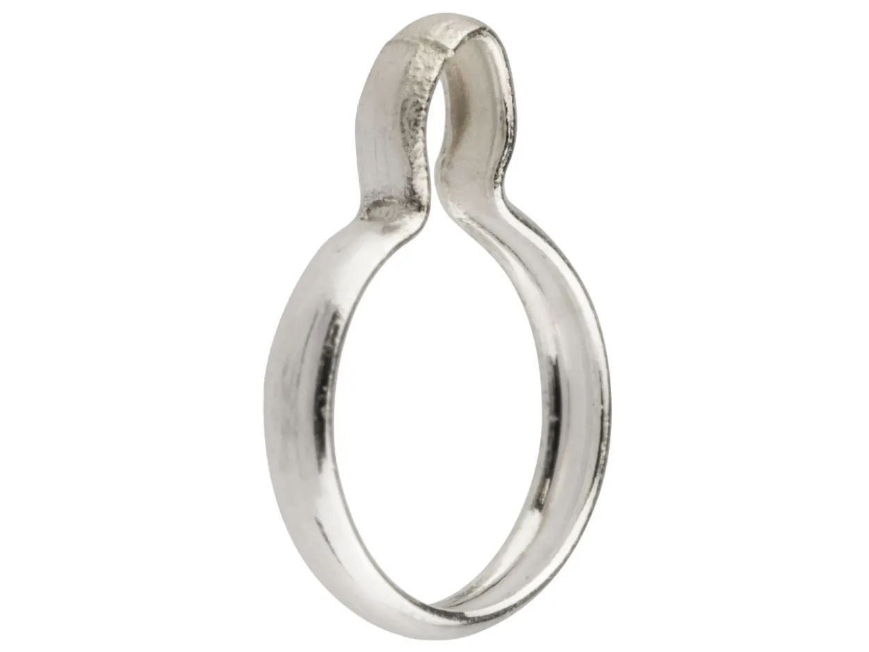 Sterling Silver Round Wraptite 5mm 1 Loop Pack of 5