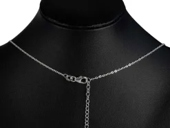 Sterling Silver Russian Trio Ring Necklet