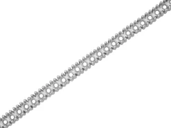 Sterling Silver Setting Strip, Round 2.7mm X 24