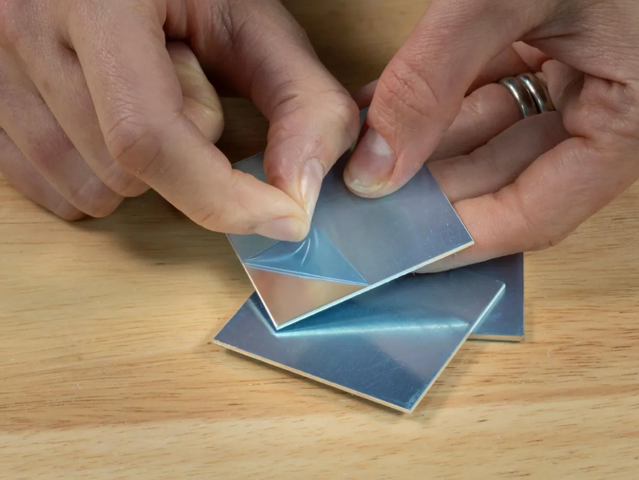 Sterling Silver Sheet 1.50mm X 50mm X 50mm, Fully Annealed, 100% Recycled Silver