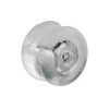Sterling Silver Silicone Slider Mushroom Pack of 2