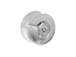 Sterling Silver Silicone Slider Mushroom Pack of 2