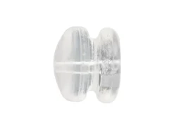 Sterling Silver Silicone Slider Mushroom Pack of 2