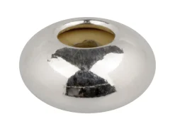 Sterling Silver Silicone Stopper Ellipse 6mm Bead