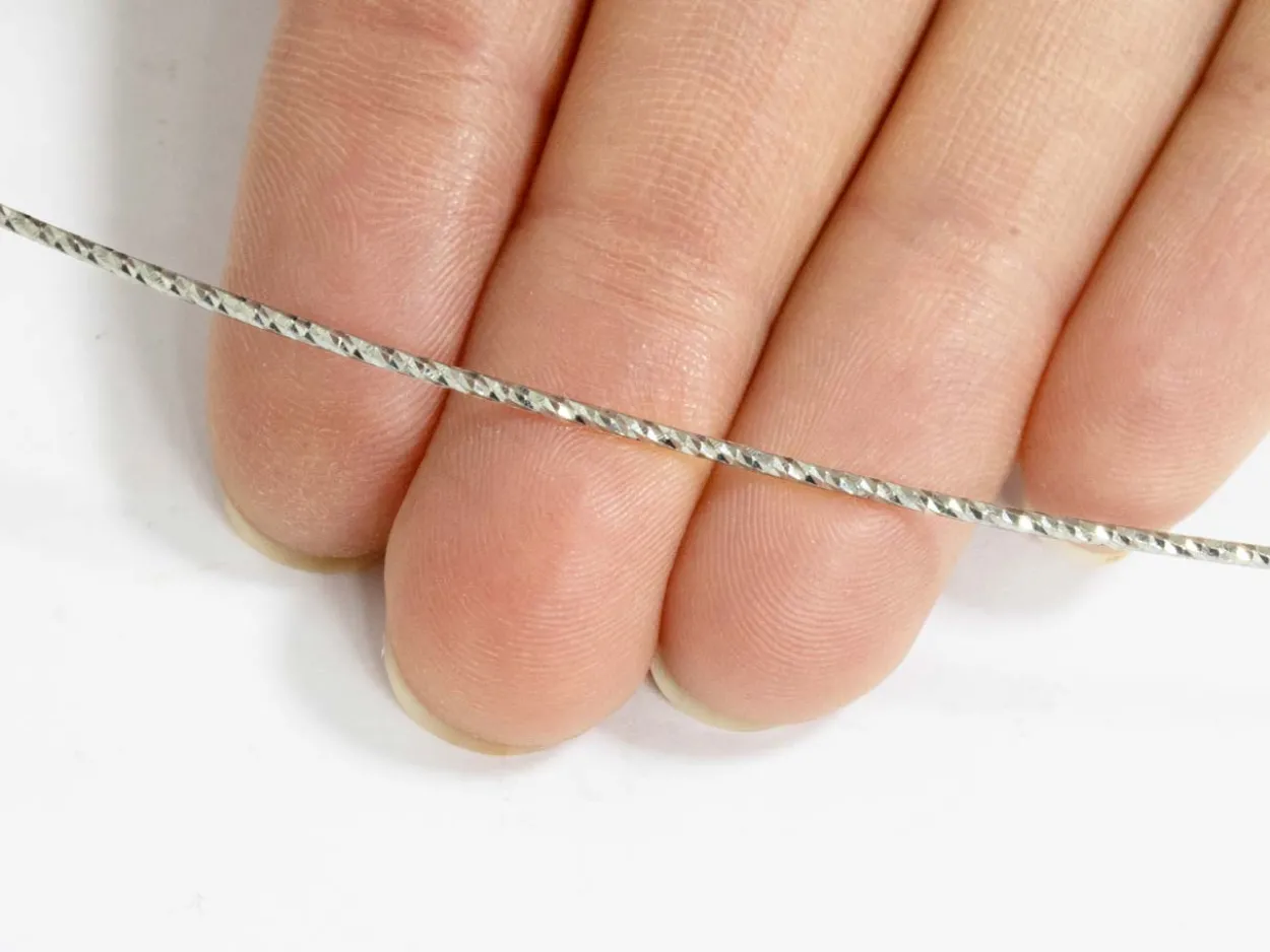 Sterling Silver Sparkle Wire 2.0mm Half Hard