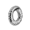 Sterling Silver Spiral Ring, 6mm, Pack of 10, Spacer Links