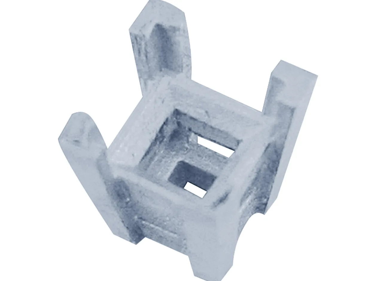 Sterling Silver Square 4 Claw 3.0mm Setting