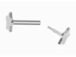 Sterling Silver Star Labret Stud Earrings