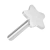 Sterling Silver Star Labret Tube 4.5mm