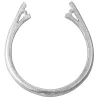 Sterling Silver 3 Stone Ring Shank Size M