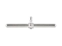 Sterling Silver T-bar 24mm X 2mm