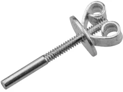 Sterling Silver Threaded French Wire And Scroll Medium-weight, Pack of 6