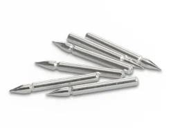 Sterling Silver Tie Tack Pin, Pack of 6, 11.5mm X 1.0mm, To Fit Nvu T09 Tie Tack, 100% Recycled Silver