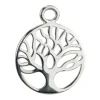 Sterling Silver Tree Of Life Classic Filigree Drop 10mm Pack of 5