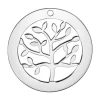 Sterling Silver Tree Of Life Washer 32mm Stamping Blank