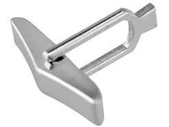 Sterling Silver Triangular Cufflink Swivel, Assembled