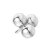 Sterling Silver Trinity Ball Labret Post 3mm