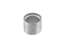 Sterling Silver Tube Setting 5.0mm Semi Finished Cast Collet, 100% Recycled Silver