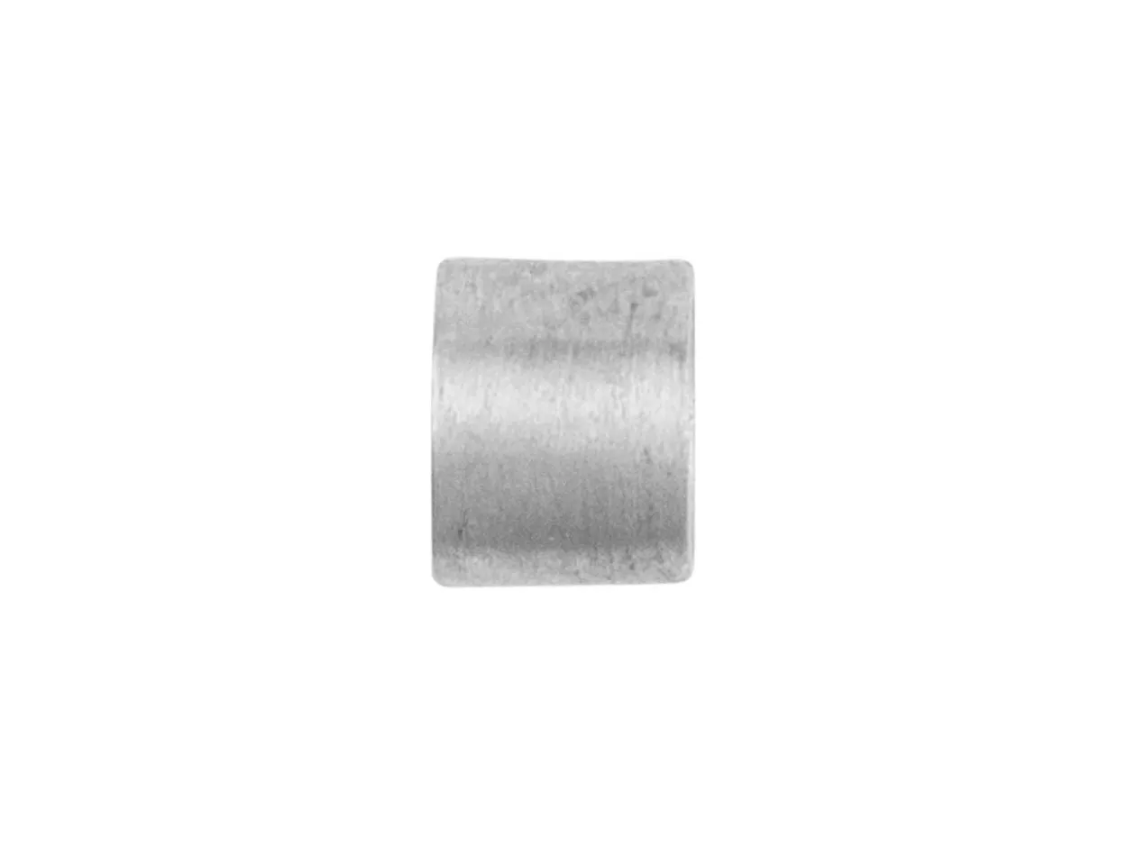 Sterling Silver Tube Setting 6mm Semi Finished Cast Collet, 100% Recycled Silver