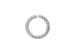Sterling Silver Twisted Wire Open Jump Ring 7mm100% Recycled Silver