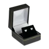 Sterling Silver Valentine's Day Jewellery Small Heart Stud Earrings, With Display Box