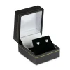 Sterling Silver Valentine's Day Jewellery Heart Stud Earrings, With Display Box