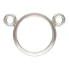 Sterling Silver 2 Way Bezel Setting Connector 6mm