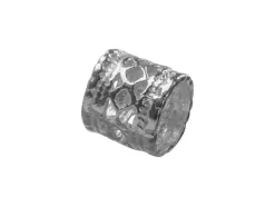 Sterling Silver 6.5x5mm Tube Spacers Pack of 6, 4mm Hole Diameter