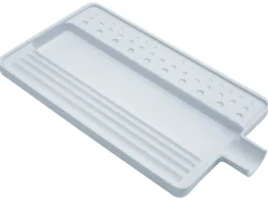 Stone Sorting Tray White 152mm/6" Plastic