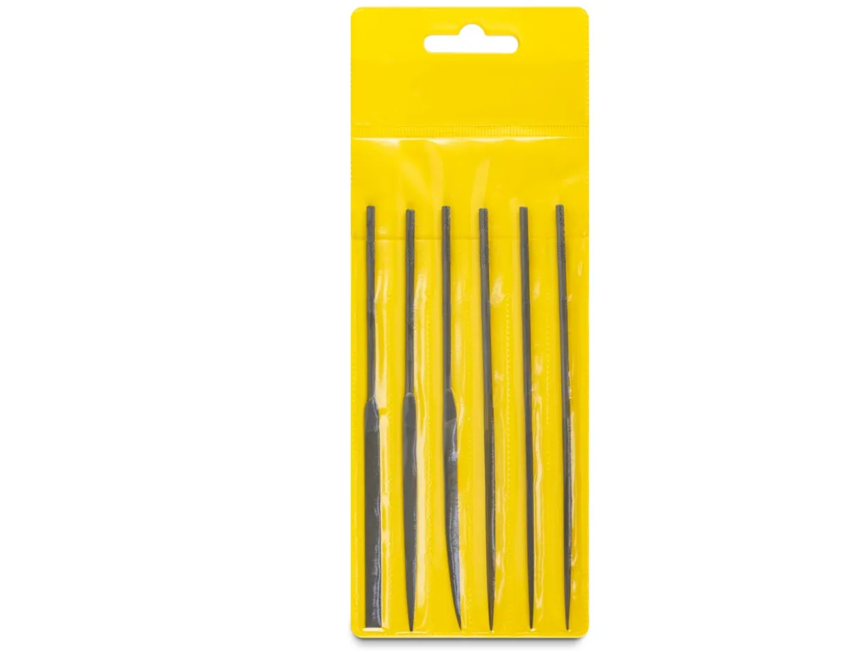 Superior Needle File, Set Of 6, Cut 2 - Medium Grade