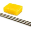 Super Pike Swiss Saw Blade Set Of 36, Grades 2/0, 3 And 6/0 With 1oz Beeswax Block