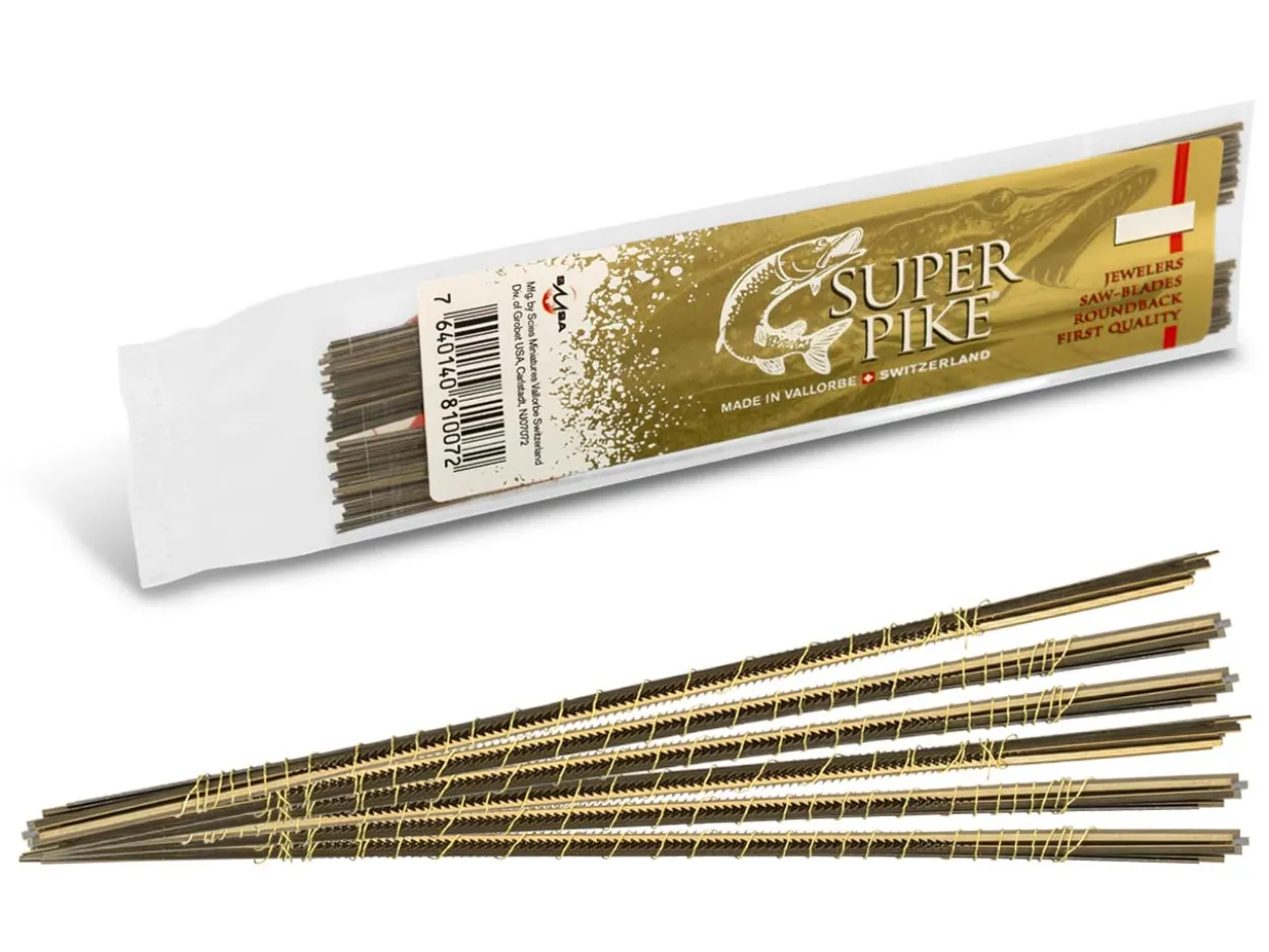 Super Pike Swiss Saw Blades Grade 5 Bundle 12