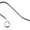 Surgical Steel Ear Wire 1.5mm Length,0.8mm Heavyweight, Pack of 10