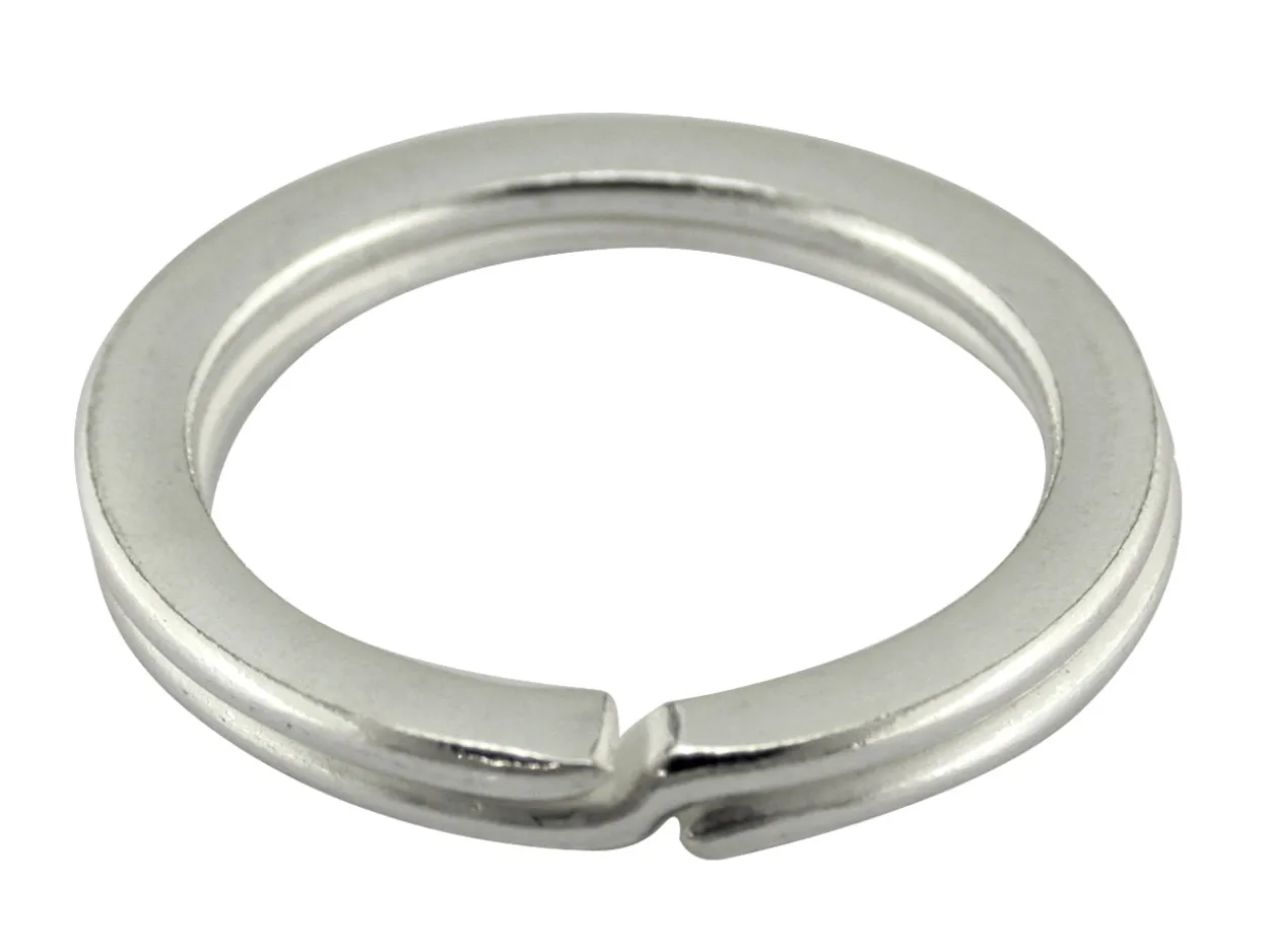 Surgical Steel Key Ring 24mm Pack of 10