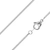 Surgical Steel 1.6mm Filed Curb Chain 18"/45cm Unhallmarked