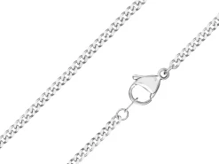 Surgical Steel 3.0mm Filed Curb Chain 24"/60cm Unhallmarked