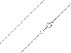 Surgical Steel 1.2mm Round Curb Chain 18"/45cm Unhallmarked