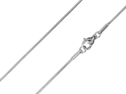 Surgical Steel 1.1mm Round Snake Chain 18"/45cm Unhallmarked