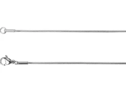 Surgical Steel 1.1mm Round Snake Chain 18"/45cm Unhallmarked