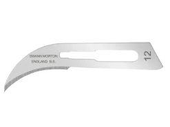 Swann Morton Scalpel Cutter No.12 Curved, Pack Of 5