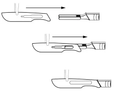 Swann Morton Scalpel Cutter, Pack Of 5