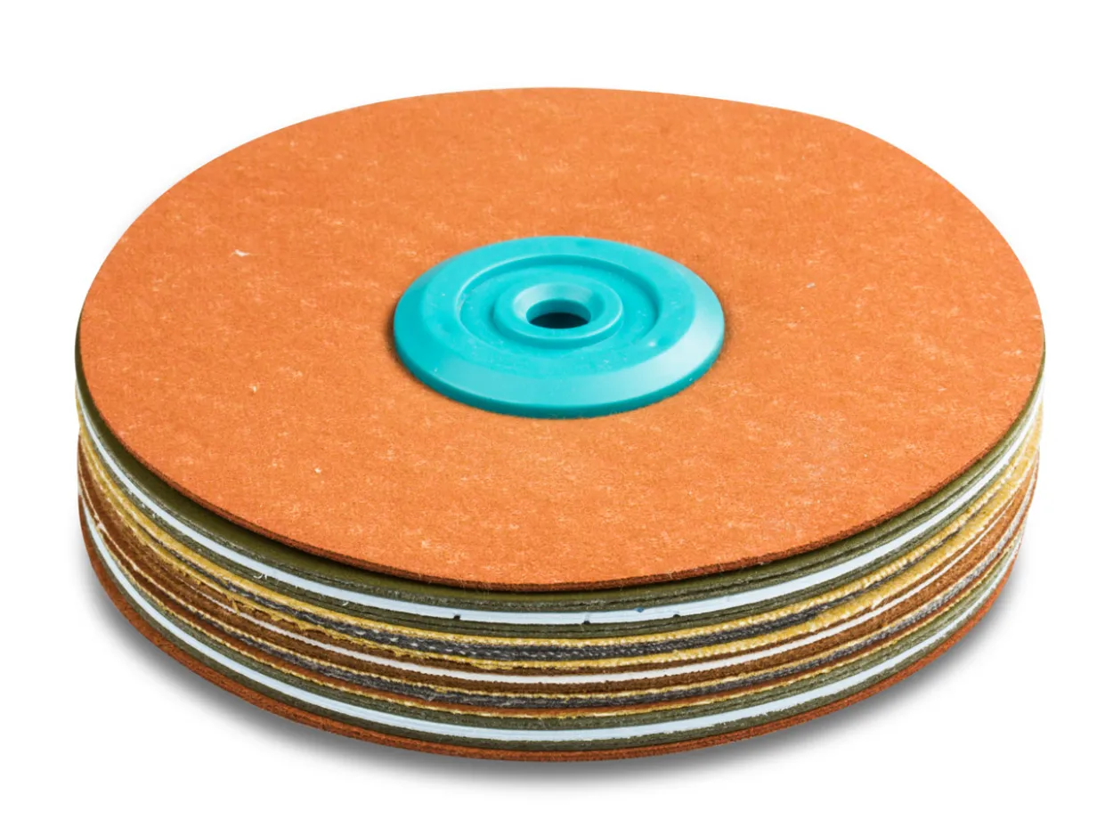 Synthetic Suede Polishing Mop, Hard, Large 120mm X 18mm