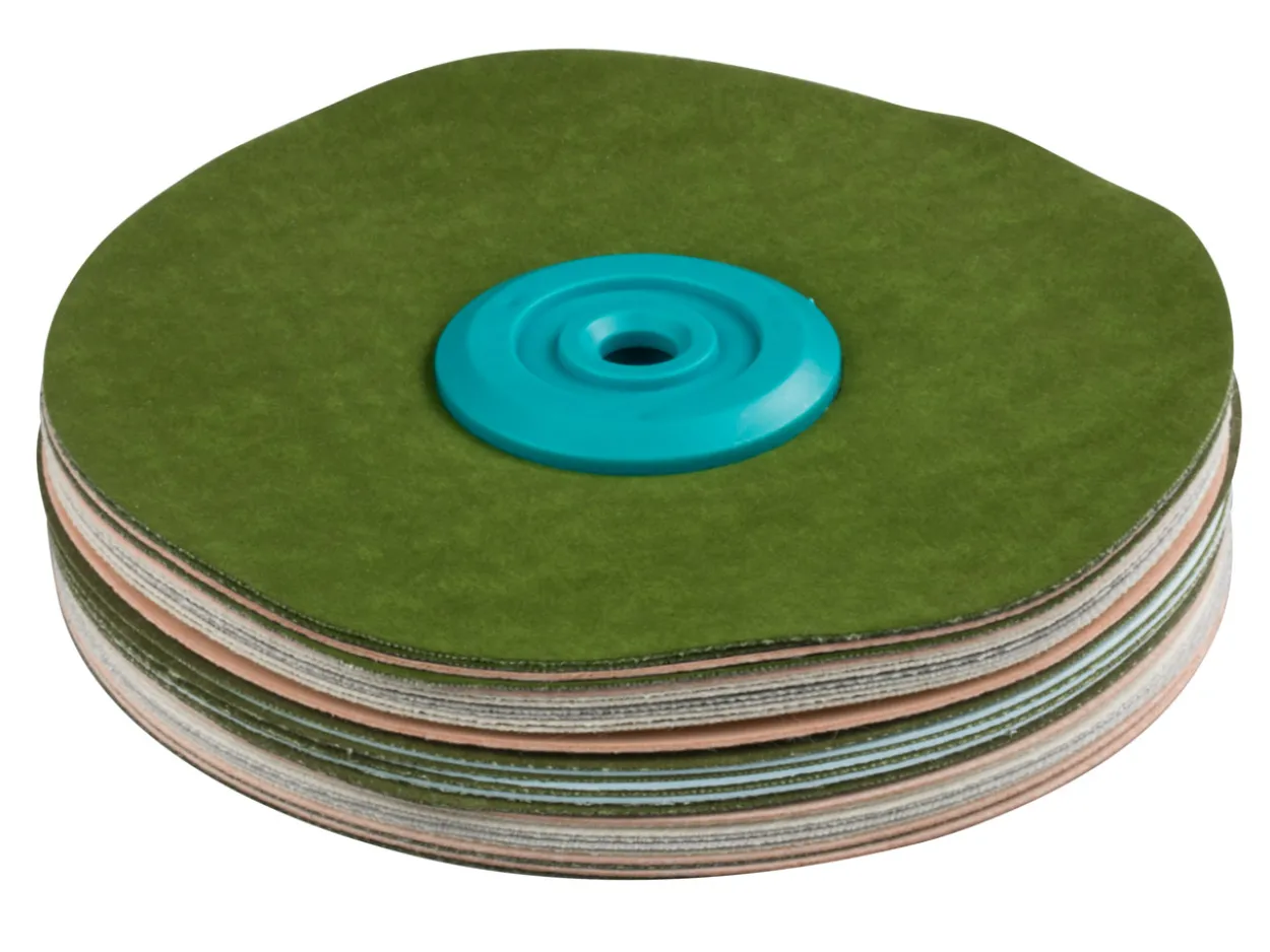 Synthetic Suede Polishing Mop, Soft, Large 120mm X 18mm
