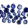 Tanzanite Coloured Cubic Zirconia, Round, 4,5,6mm, Pack of 28