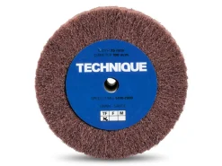 Technique™ Satin Finish Wheel, Aluminium Oxide, Extra Fine,100mm X 25mm