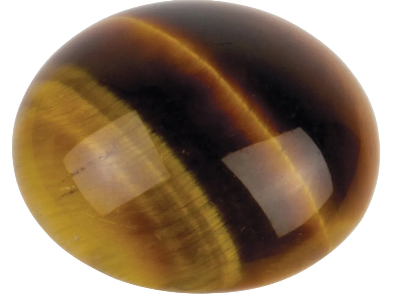 Tiger's-eye, Round Cabochon 10mm