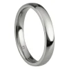 Titanium Court Polished Wedding Ring 3.0mm, Size I, 1.6mm Wall