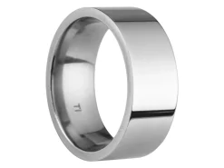 Titanium Flat Court Easy Fit Polished Wedding Ring 8.0mm, Size Z, 2.0mm Wall