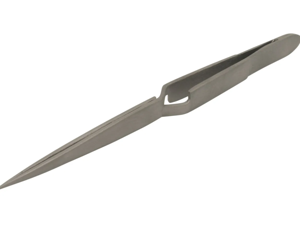 Titanium Reverse Action Tweezers - Straight